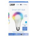 Feit Electric A21 E26 (Medium) LED Smart Bulb Color Changing 100 W OM100/RGBWCA/AG